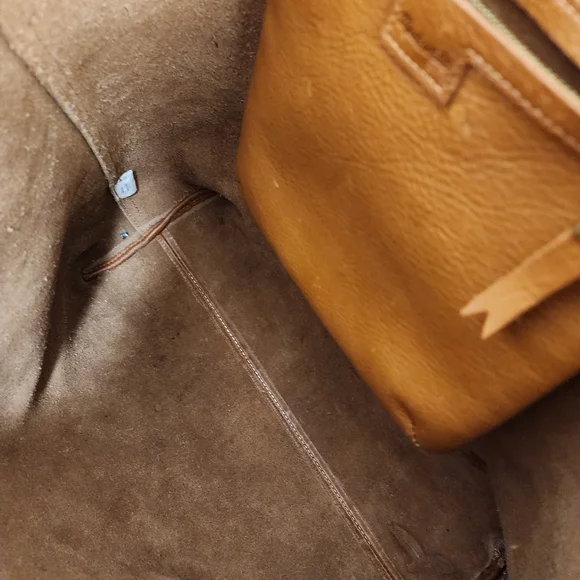 Madewell The Transport Tan Leather Tote Bag - Picture 4 of 13